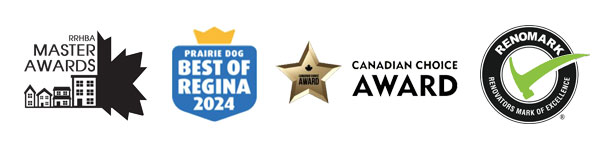 Rick's Custom Cabinets & Renovations Award Logos